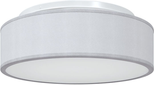 vidaXL Leuchten Deckenleuchte 38cm Gray mit Fassung E27