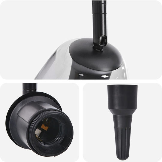 vidaXL Ceiling Mount Light 110.5cm Gray
