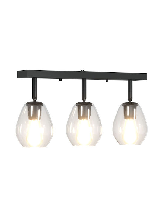 vidaXL Lighting fixtures Ceiling Mount Light 54cm Gray with Socket E27