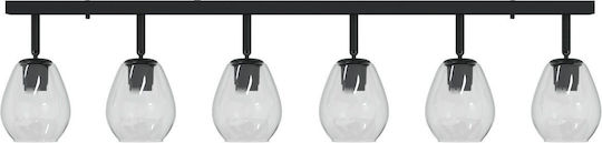 vidaXL Ceiling Mount Light 110.5cm Gray