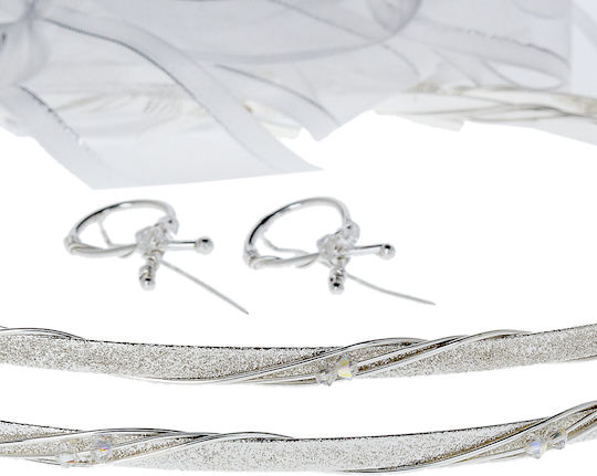Handmade Silver-Plated Wedding Crowns with Swarovski Crystals 186 E