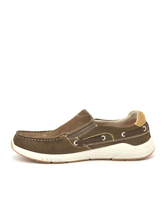 Men's Leather Loafers Brown