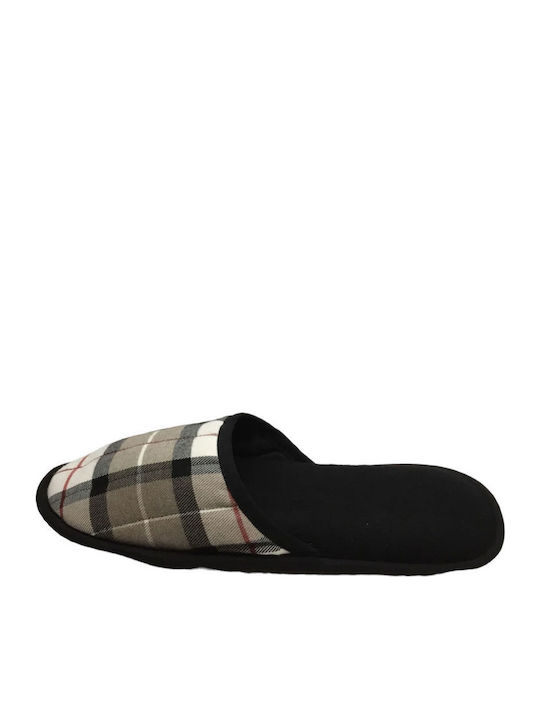 2211 Men's Leather Slippers Beige