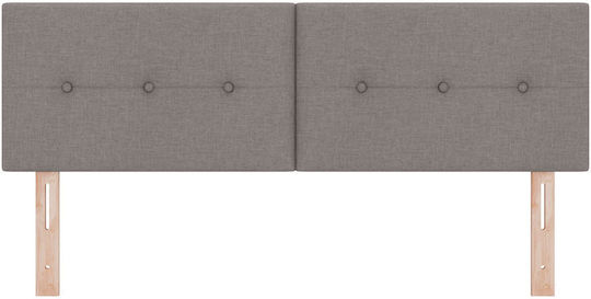 vidaXL Fabric Bed Headboard Tabac Brown 160x88cm