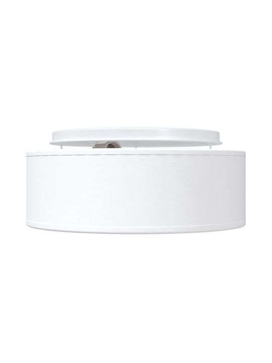 vidaXL Lighting fixtures Ceiling Mount Light 30cm White with Socket E27