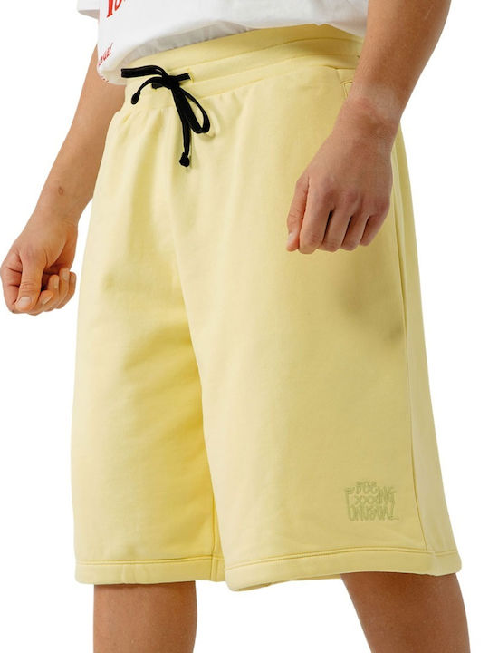 Fxxxing Unusual Ft Men's Shorts Yellow