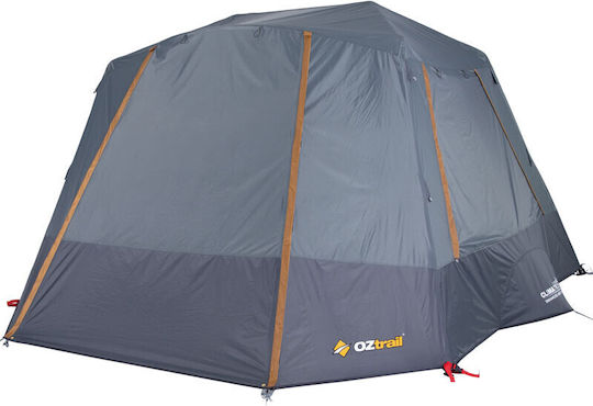 OZtrail Fast Frame Lumos Automatic Summer Camping Tent Grey for 6 People 505x280x195cm