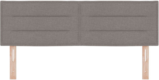 vidaXL Fabric Bed Headboard Tafé 144x78cm