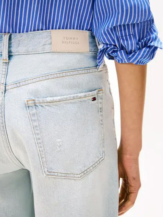 Women's Bermuda Shorts Jean Light Blue