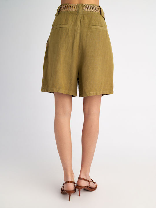 Abigail Women's Bermuda Shorts Haki