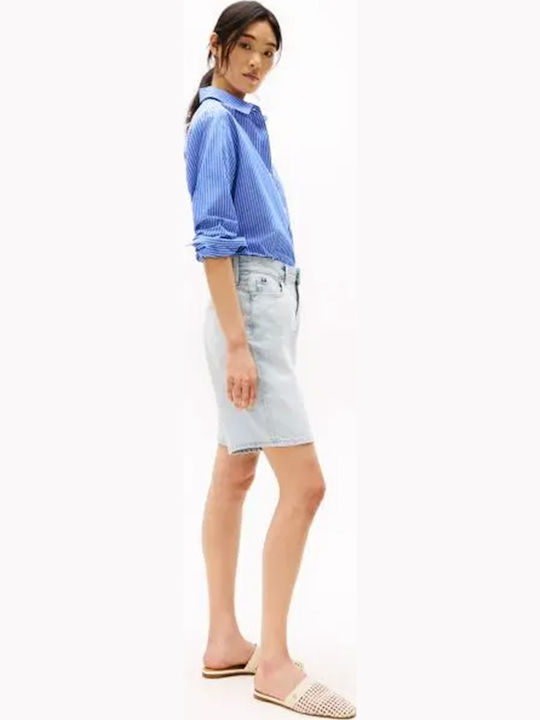 Women's Bermuda Shorts Jean Light Blue