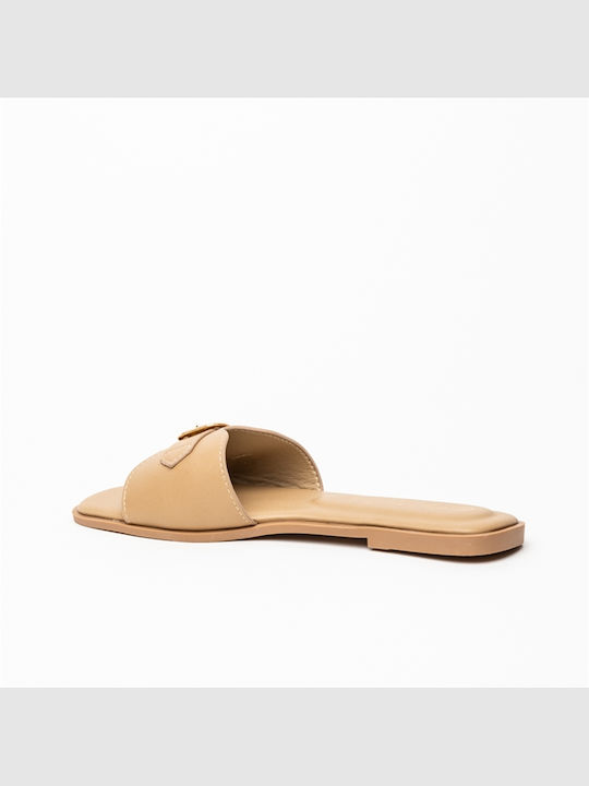 Women's Flat Sandals in Pink Color