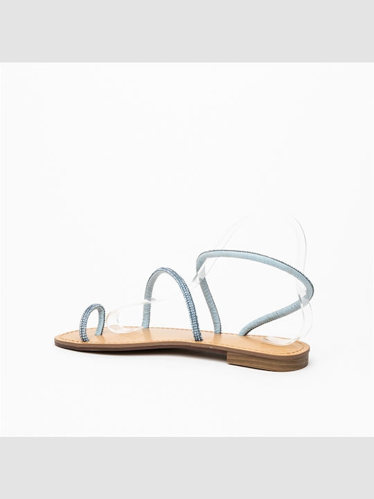 Women's Flat Sandals Light Blue