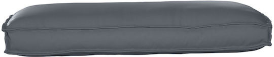 vidaXL Waterproof Garden Sofa Cushion with Backrest Anthracite 50x120cm