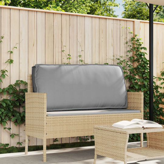 vidaXL Καναπέ Κήπου Γκρι 50x120εκ. vidaXL Καναπέ Κήπου Γκρι 50x120εκ.