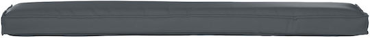 vidaXL Wasserdichtes Sitzbank-Kissen Palette Anthrazit 40x200cm