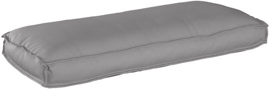 vidaXL Pernă Waterproof De Canapea De Grădină Cu Spătar Gri 50x120cm