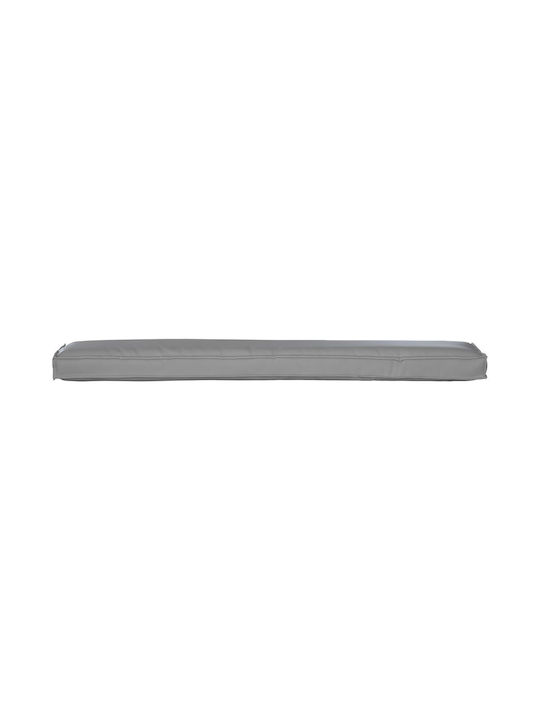 vidaXL Waterproof Bench Cushion for Garden Bench Gray 40x200cm