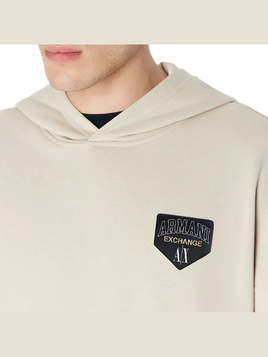 Sweatshirts für Herren Mit Kapuze Schwarz-Beige
