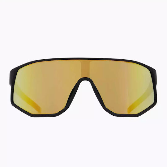 Red Bull Spect Dash Black Smoke Sunglasses Pinkish Revo