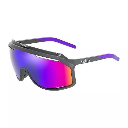 Bollé Chronoshield Sonnenbrille Titan Matt Volt Ultraviolett