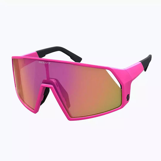 Scott Pro Shield Sunglasses Acid Pink Pink Chrome