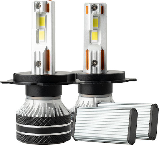 Cartech Lamps Car H4 LED 6000K Cold White 24V 140W 2pcs