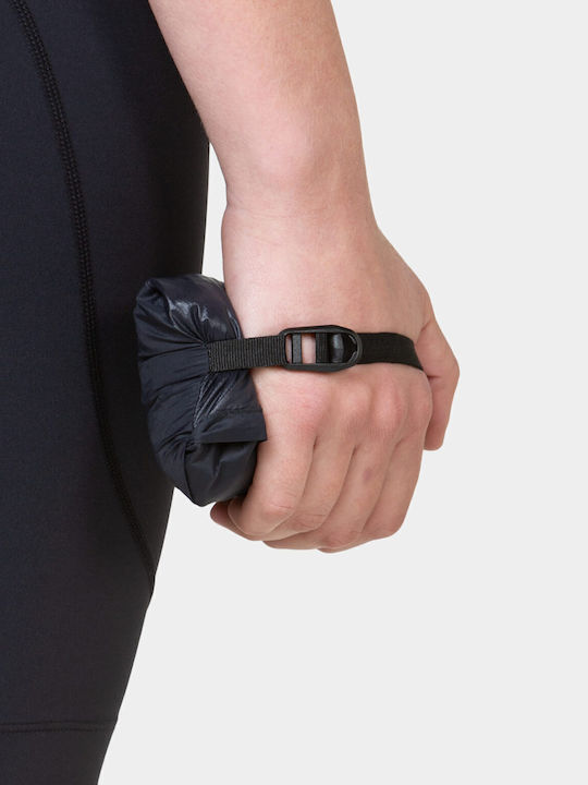 Γυναικείο Αμάνικο Μπουφάν Running Αντιανεμικό All Black, Μαύρο