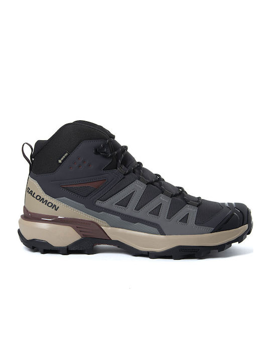Salomon X Ultra 360 Mid Men's Hiking Boots Waterproof with Gore-Tex Membrane Gray