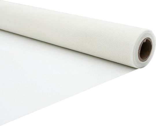 vidaXL Plasă De Țânțari Stabilă Albă Potrivită Pentru Animale De Companie 1000x80cm