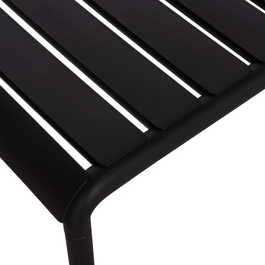 Tisch Stabil Korver Black 100x60cm