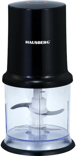Hausberg Πολυκόπτης Multi 400W με Δοχείο 500ml Μαύρος
