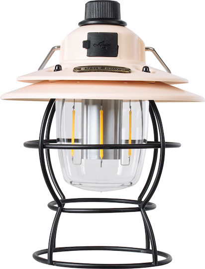 GloboStar Lanternă LED Reîncărcabilă Pentru Camping Cu Lanternă 400lm 4W