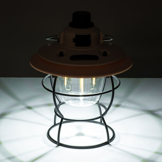 GloboStar Lanternă LED Reîncărcabilă Pentru Camping Cu Lanternă 400lm 4W