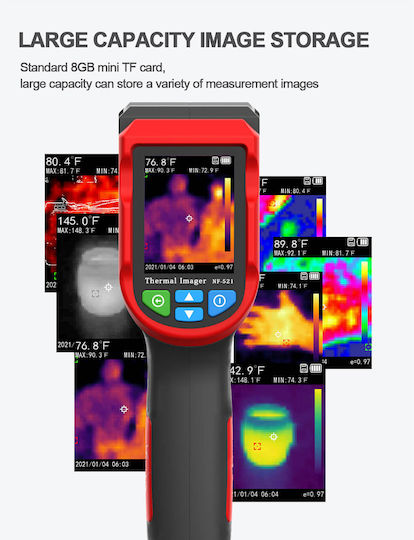 GloboStar Handheld Thermal Camera with Screen 2.4" -10°C-400°C 79989