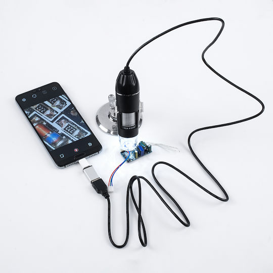 GloboStar Digital Monocular Microscope USB 1600x