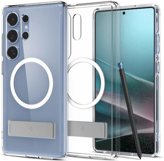 Spigen Hybrid S Umschlag Rückseite Silikon / Kunststoff Transparent (Galaxy S25 Ultra,Samsung S25 Ultra)