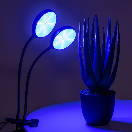 GloboStar Desk Grow Light with LED and Power 10W L10xW30xH36cm.