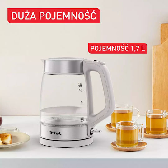 Tefal Βραστήρας 1.7lt 2200W Γκρι