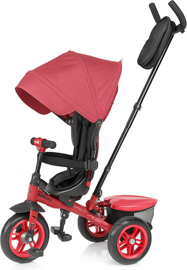 Lorelli Speedy 360º Convertible with Parental Handle for 1-3 Years Red