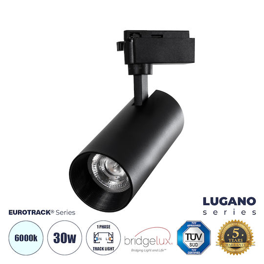 GloboStar Lugano Μονό LED Σποτ