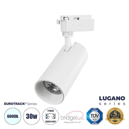 GloboStar Lugano Μονό LED Σποτ
