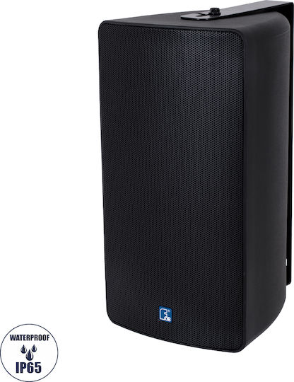 GloboStar FDB ES108BT Παθητικό Επιτοίχιο Ηχείο 300W (Τεμάχιο) Μαύρο