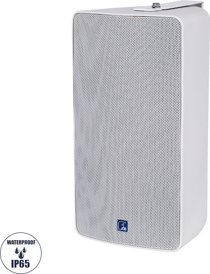 GloboStar Fdb Παθητικό Επιτοίχιο Ηχείο 150W (Τεμάχιο) 28.5x24x45εκ. Λευκό