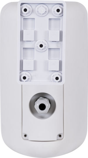 GloboStar Παθητικά Επιτοίχια Ηχεία 80W (Ζεύγος) 17x14x23εκ. Λευκά