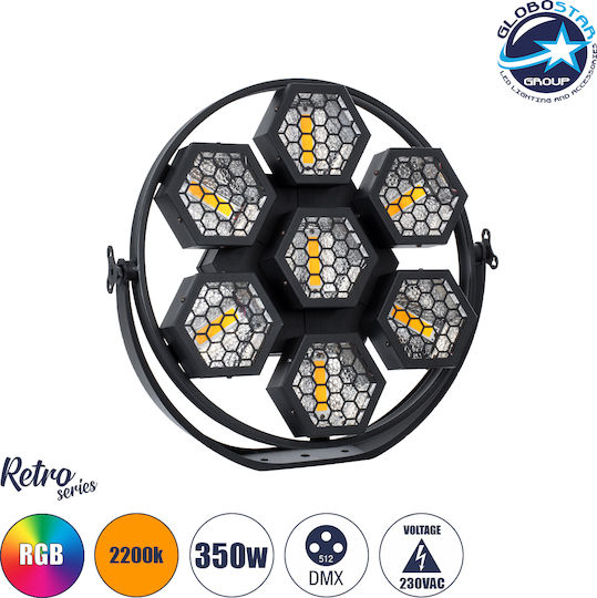 GloboStar Φωτορυθμικό Beam LED RGB