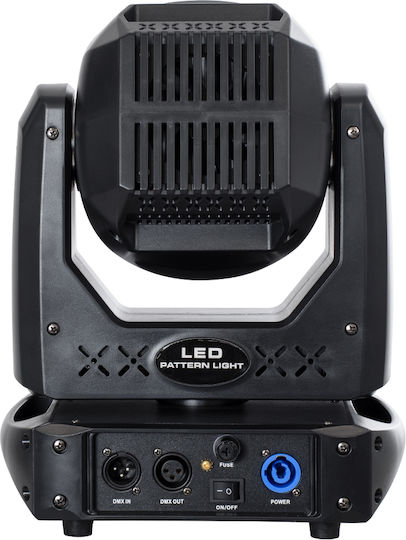 GloboStar Φωτορυθμικό Wash LED DMX με Ρομποτική Κεφαλή RGBW