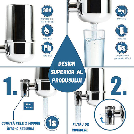 Drinking Water Filter Filtru de apă pentru robinet Inox Ceramică