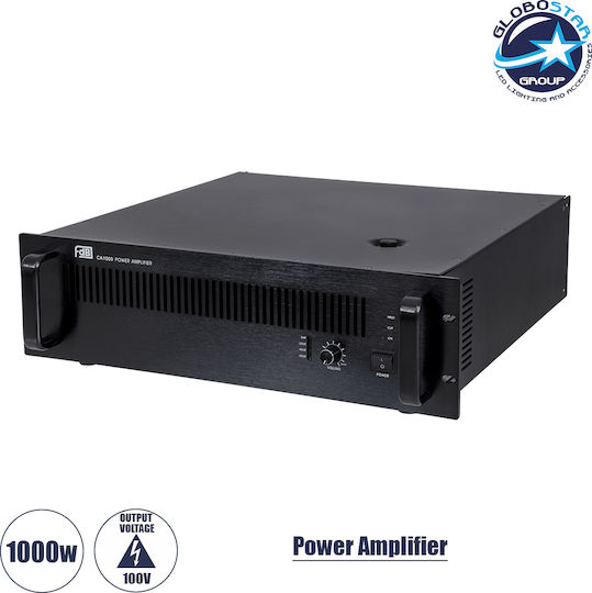 GloboStar CA1000 Integrated Commercial Amplifier 1000W/4Ω Black