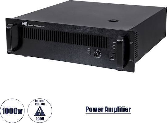 GloboStar CA1000 Integrated Commercial Amplifier 1000W/4Ω Black